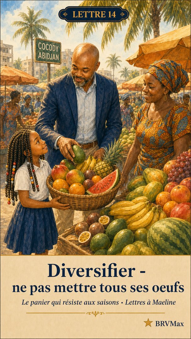 Maéline et son père Paulin — Lettre 14 : Diversifier — ne pas mettre tous ses œufs