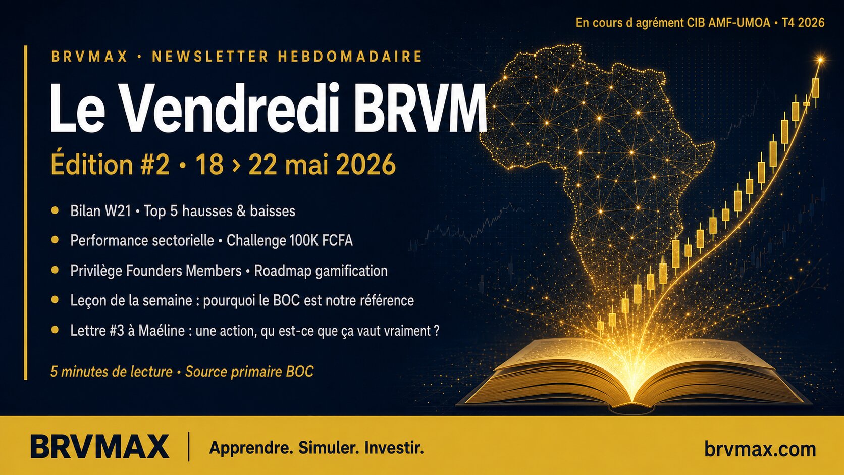 Le Vendredi BRVM #2 — Semaine du 18 au 22 mai 2026